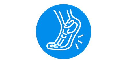 Foot and ankle area of expertise icon