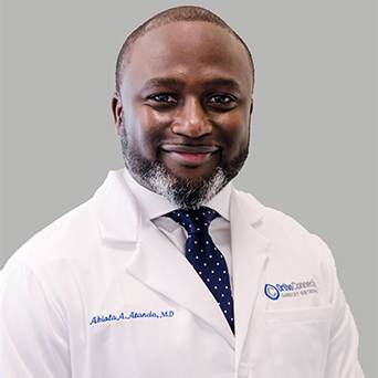 Dr. Abiola A. Atanda at OrthoConnecticut